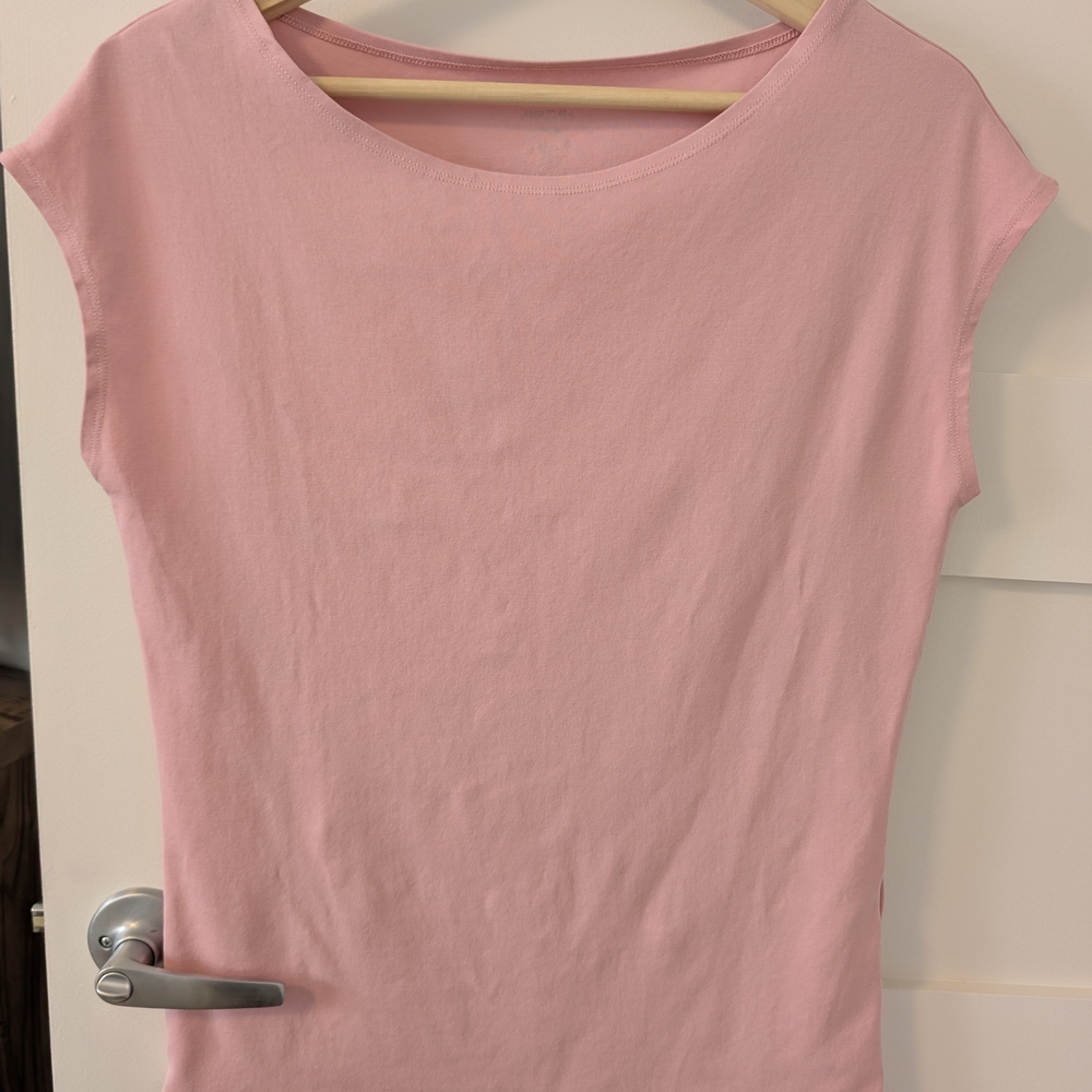 Marc Cain Blush Pink Short Sleeve Tee